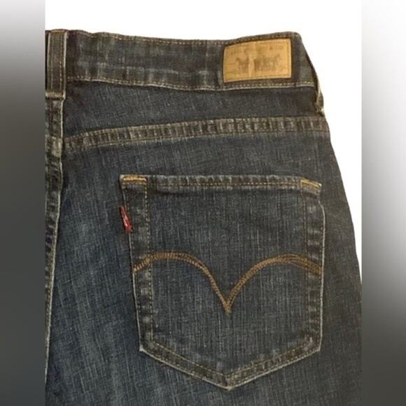Levi's Jeans Mid Rise Skinny Dark Wash Womens Size 10 M - Picture 3 of 10